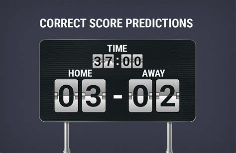 correct scores prediction for today